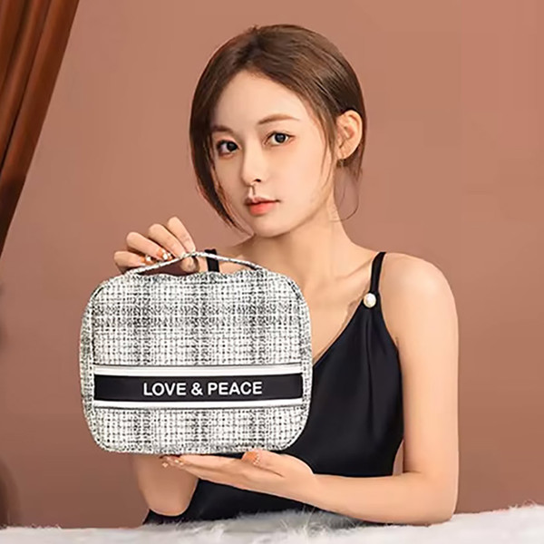 Love and Peace Cosmetic Pouch