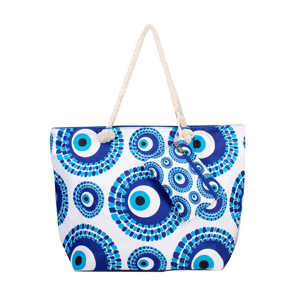Blue Eye Beach Tote