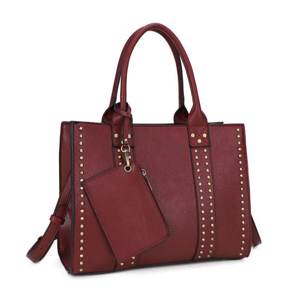 Concealed Carry Lock and Key Satchel with Coin Pouch
