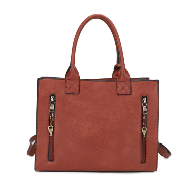 Concealed Carry Lock and Key Satchel with Coin Pouch