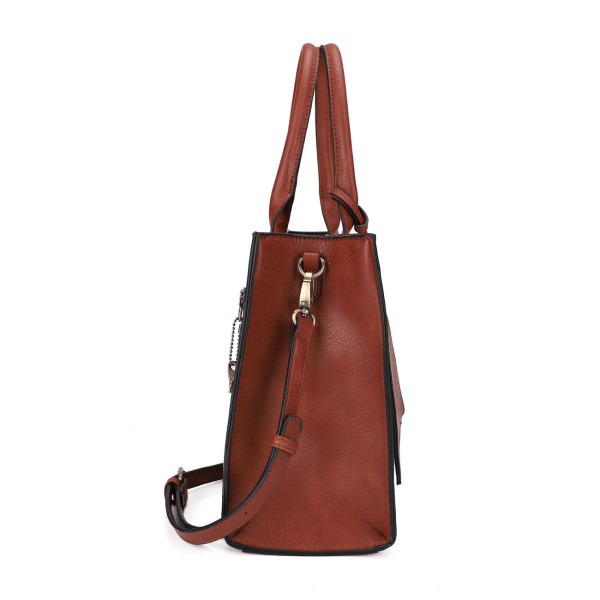 Concealed Carry Lock and Key Satchel with Coin Pouch