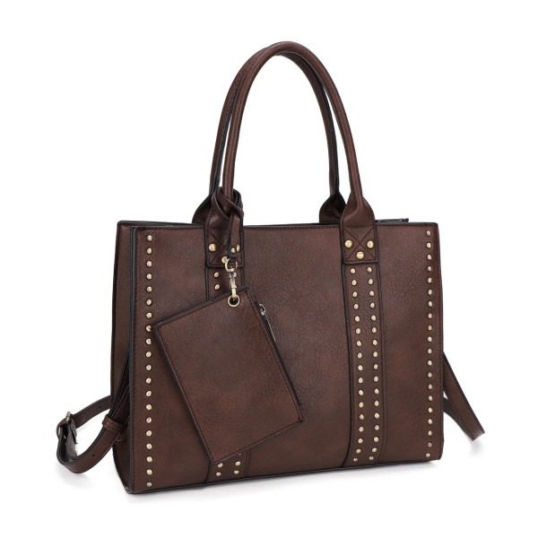 Concealed Carry Lock and Key Satchel with Coin Pouch