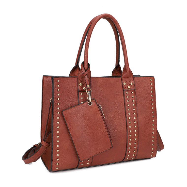 Concealed Carry Lock and Key Satchel with Coin Pouch