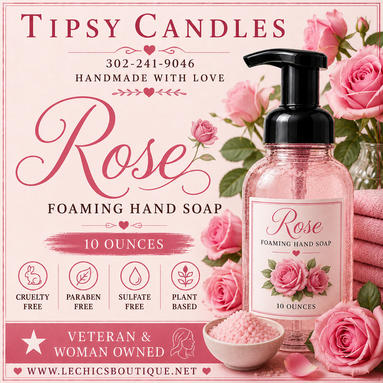 Rose Foaming Hand Soap