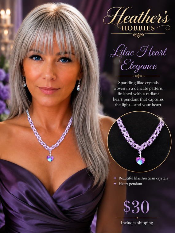 Lilac Heart Elegance