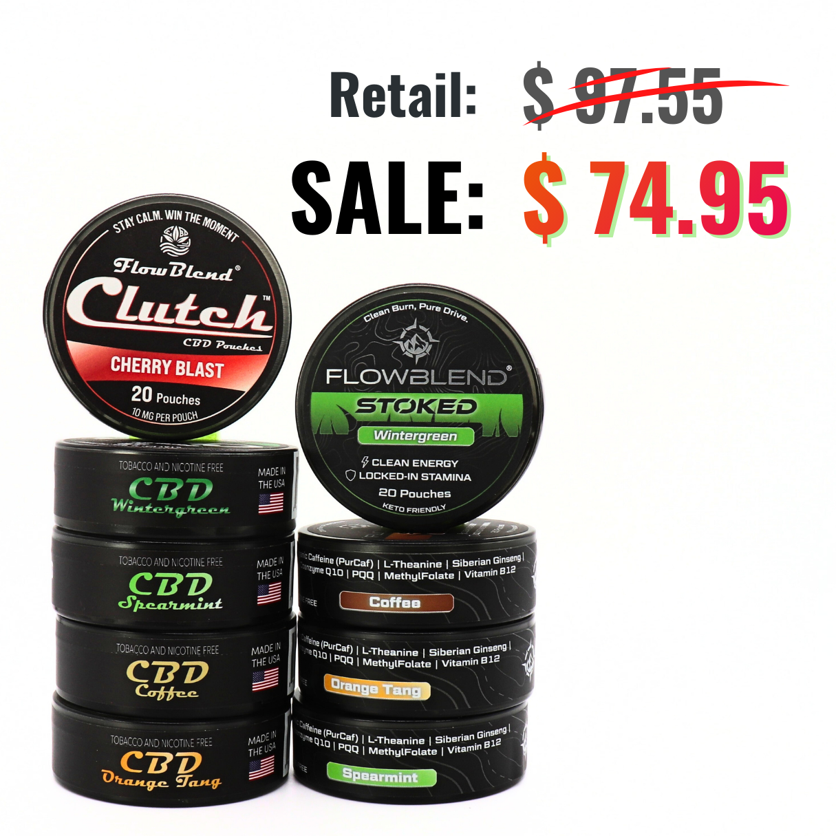 Infused Pouch Bundles - Short Haul