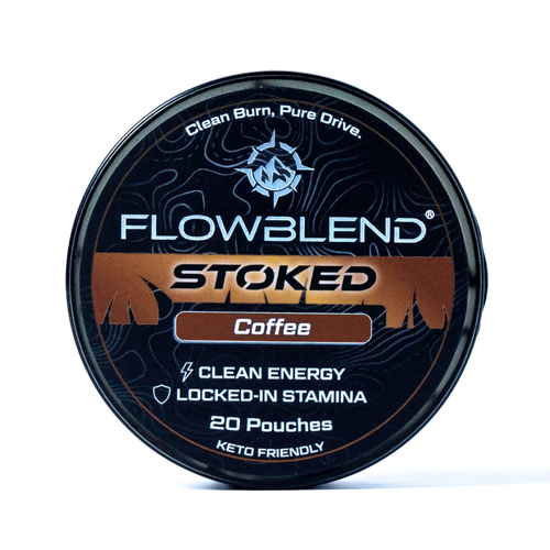 FlowBlend Stoked Caffeine Pouches