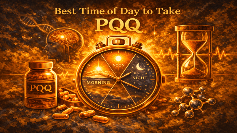 What time of day to take PQQ for maximum benefits