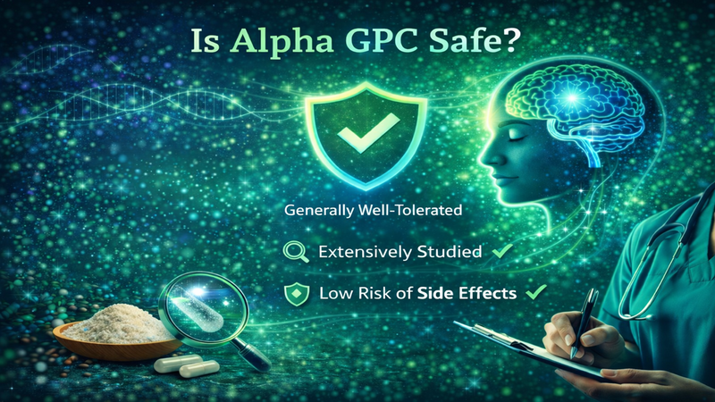Is Alpha GPC Safe? The Studies Show Us.