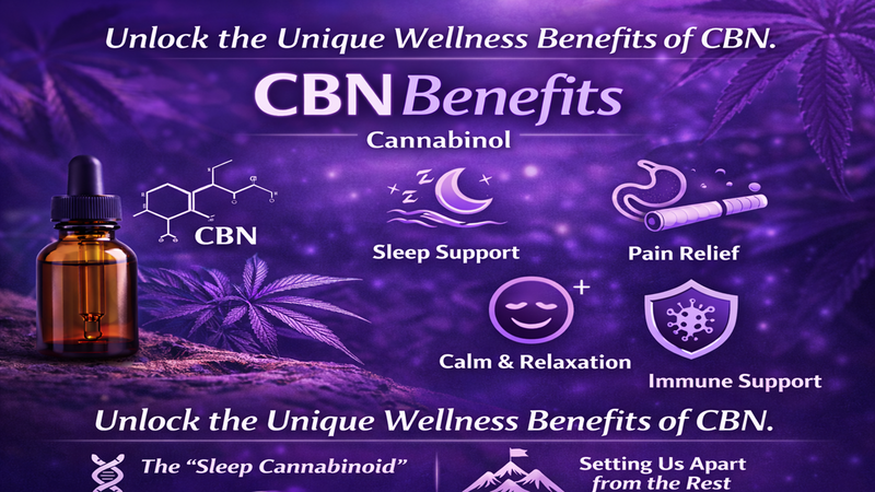 Cannabinol Benefits: Rest, Relaxation, and Balance?
