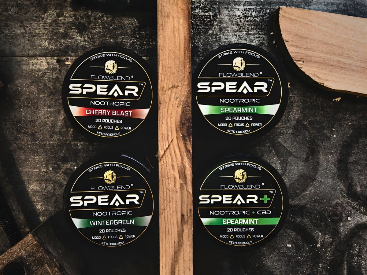 SPEAR nootropic pouch cans