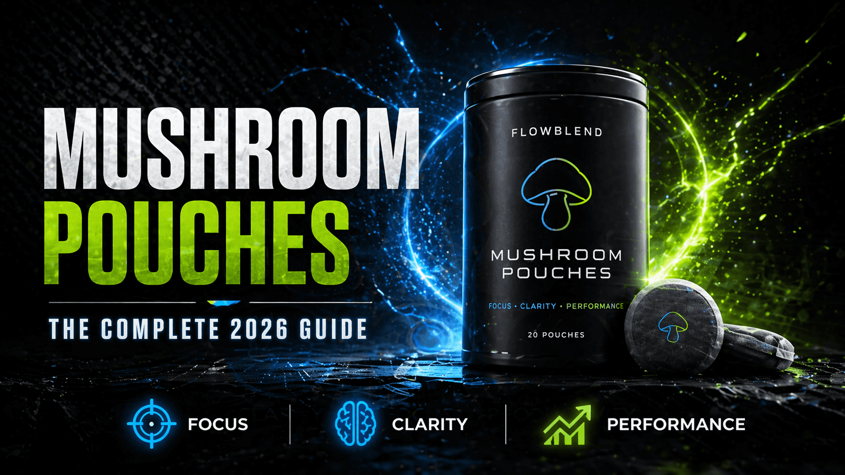 Mushroom Pouches: The Complete 2026 Guide | FlowBlend