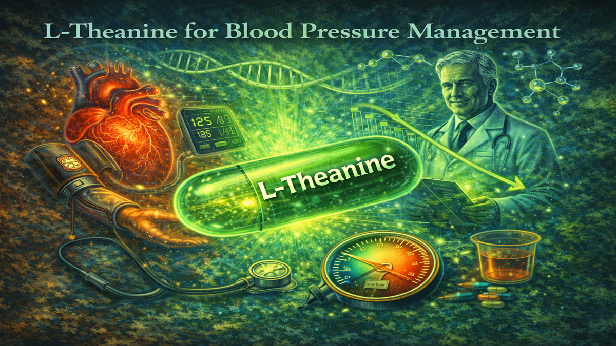 L-theanine For Blood Pressure Management? - FlowBlend