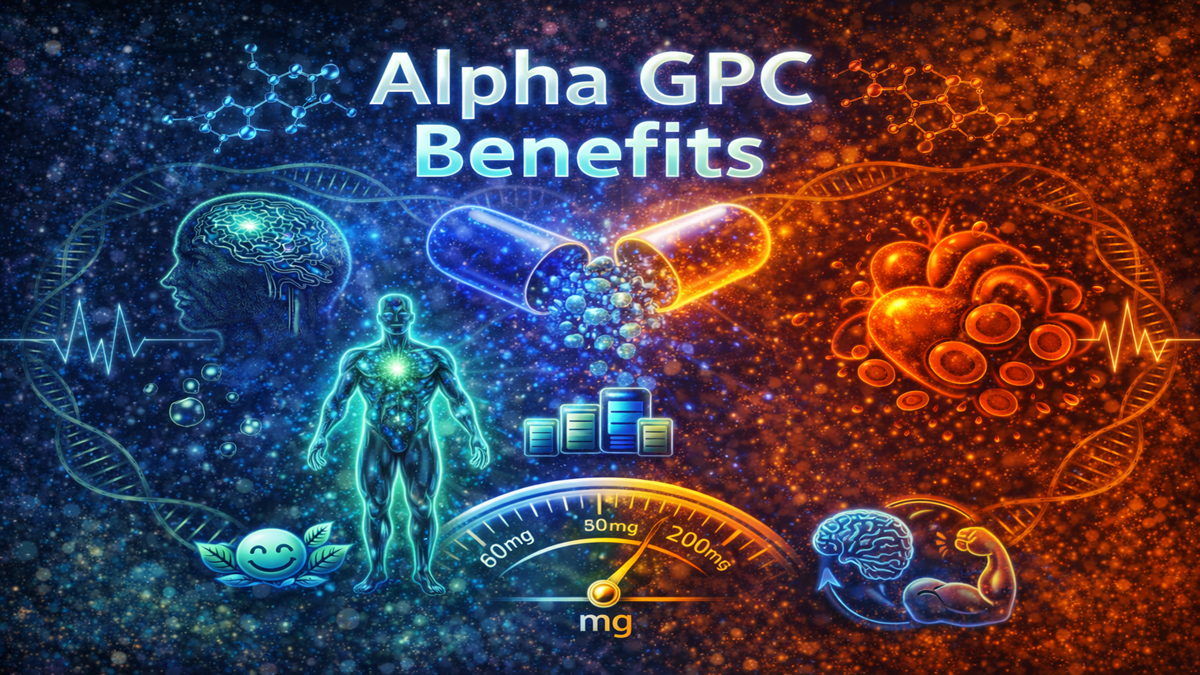 Alpha GPC Benefits For Cognitive Enhancement - FlowBlend