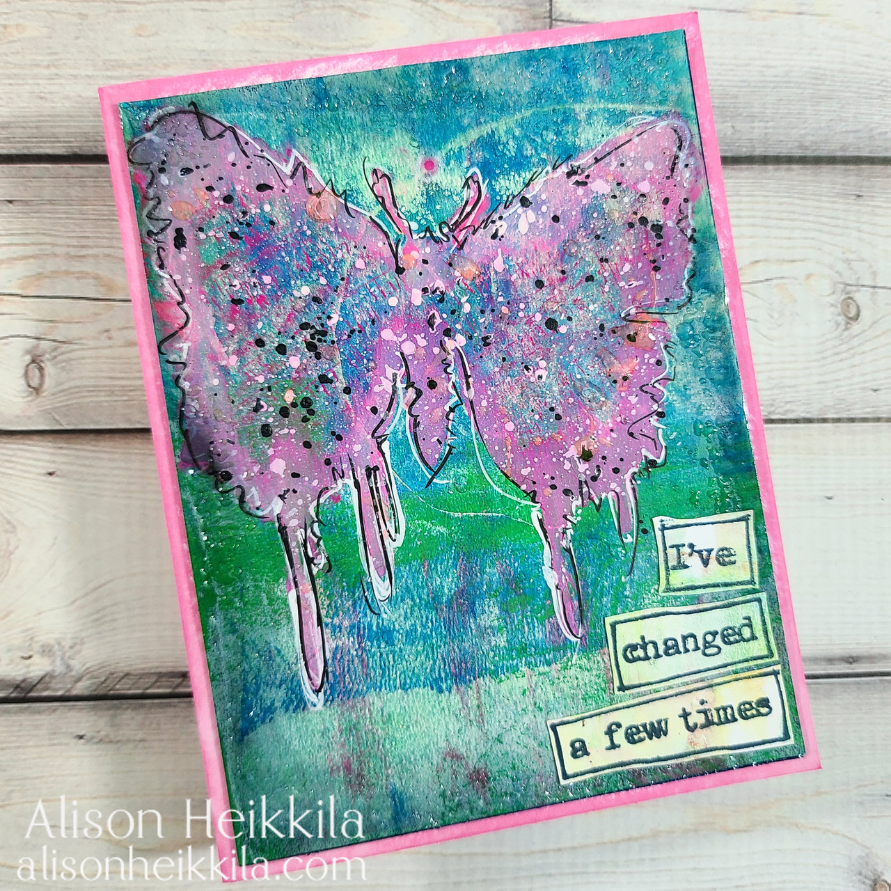 Tat Work Butterfly Stencil - A Colorful Life Designs