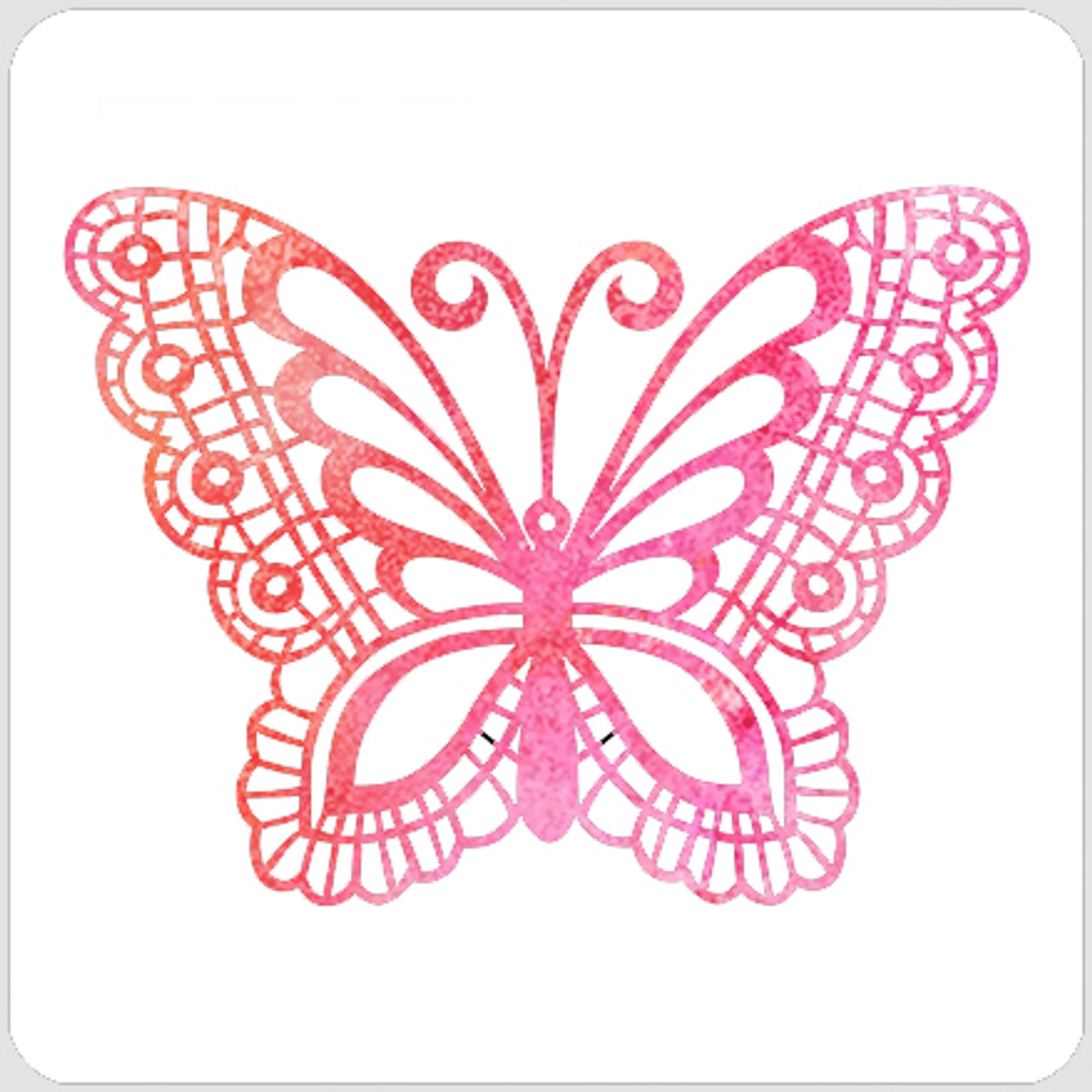 Tat Work Butterfly Stencil - A Colorful Life Designs