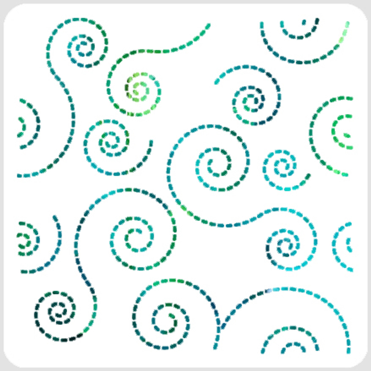 Simple Spirals Stencil - A Colorful Life Designs simple-spirals-stencil-a-colorful-life-designs