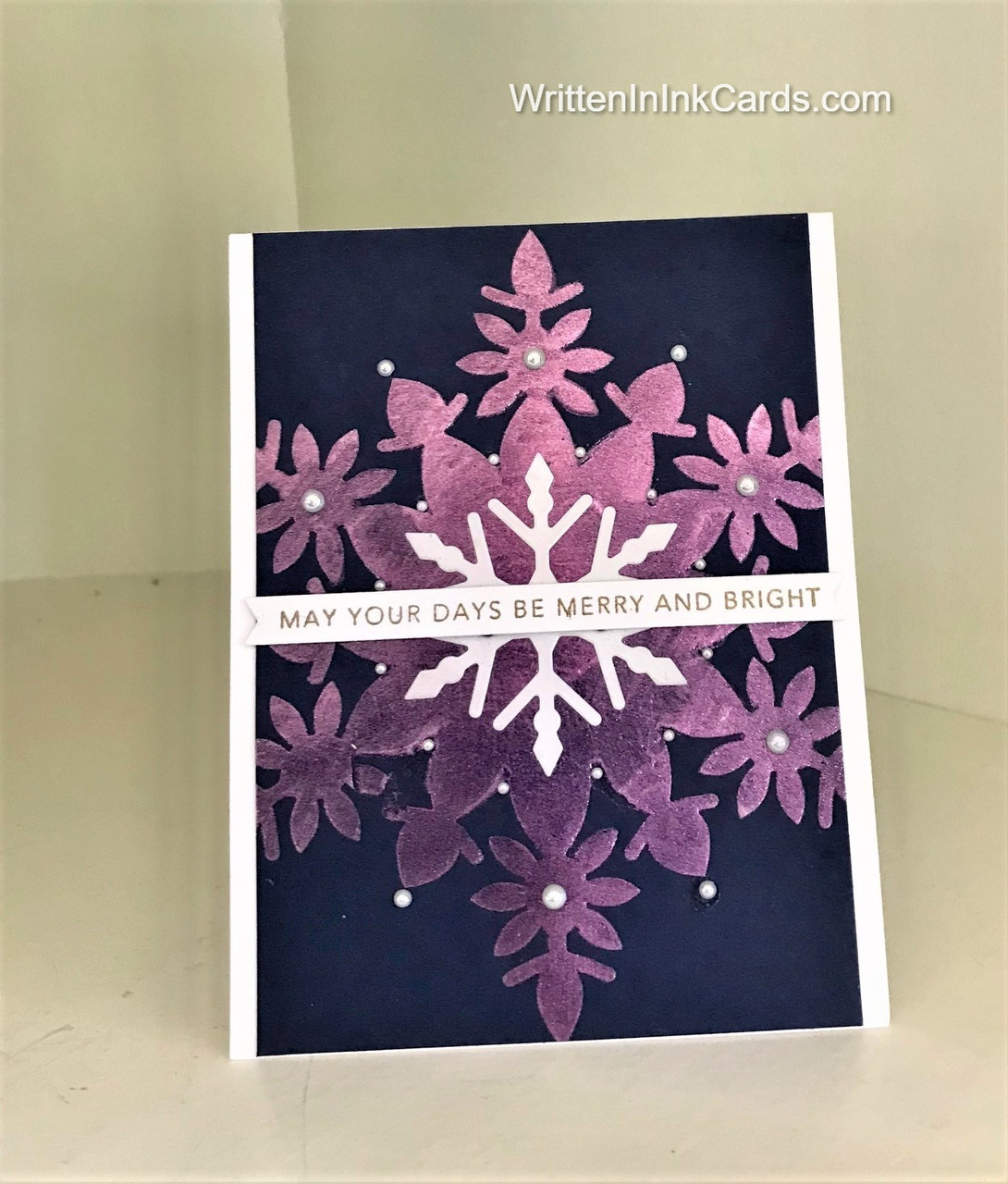 Fetching Snowflake Stencil - A Colorful Life Designs