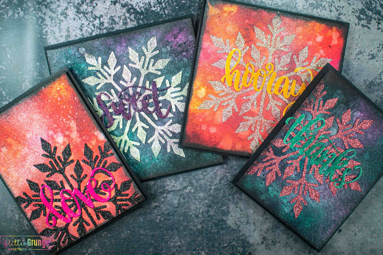 Elegant Snowflake Stencil - A Colorful Life Designs