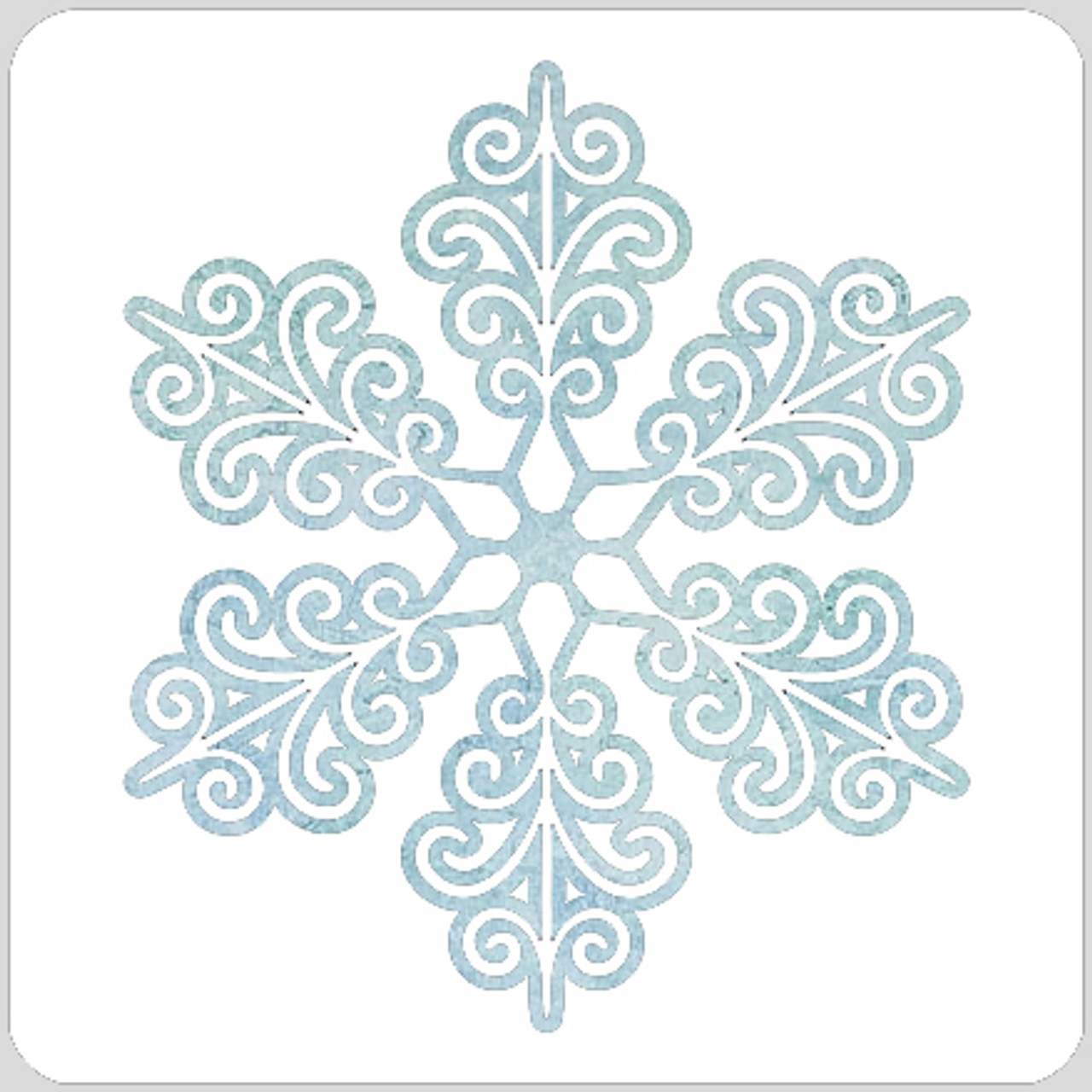 Filigree Snowflake Stencil