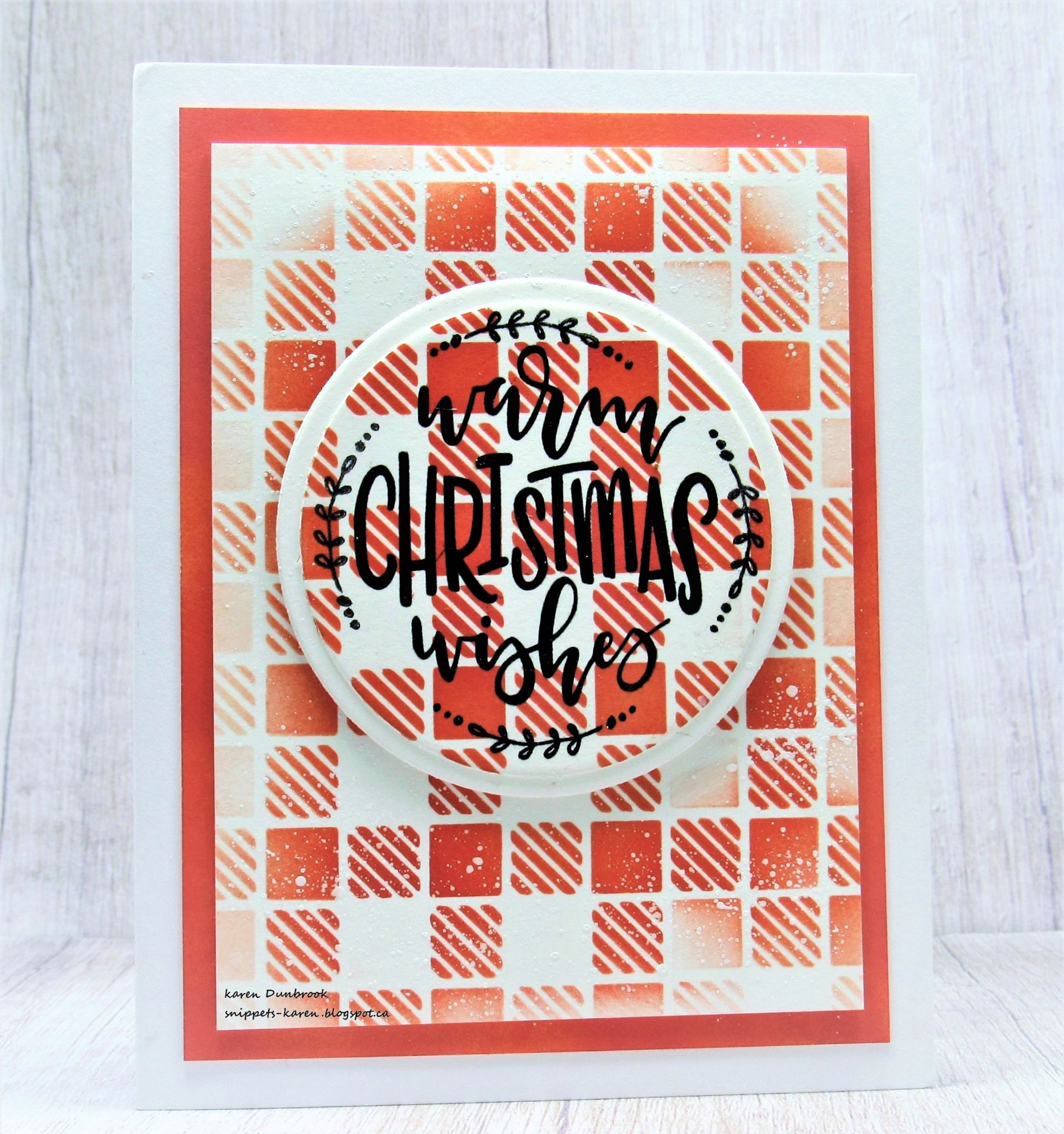 Buffalo Plaid - A Colorful Life Designs