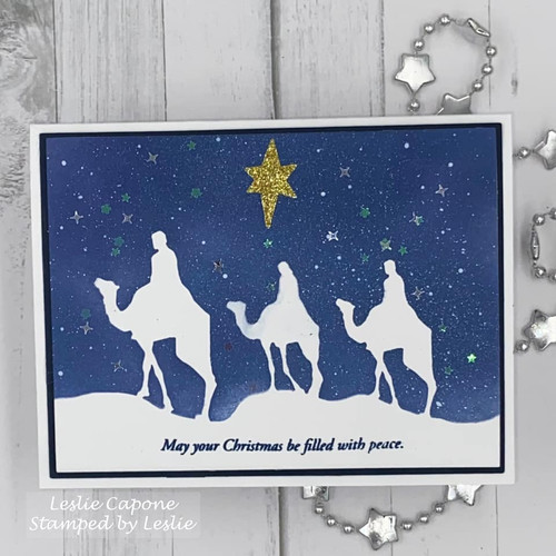 3 Wise Men Stencil - A Colorful Life Designs