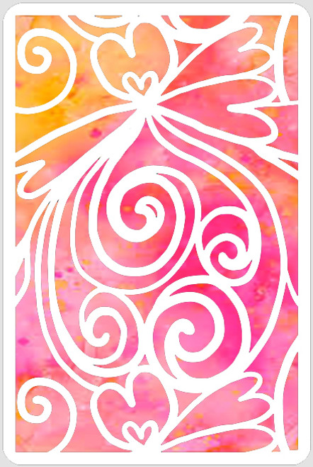 Heart Hug Stencil - A Colorful Life Designs