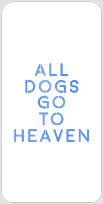 Go To Heaven Stencil