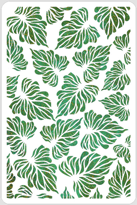 Monstera Leaves Stencil