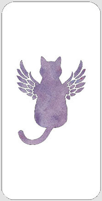 Angel Kitty Stencil