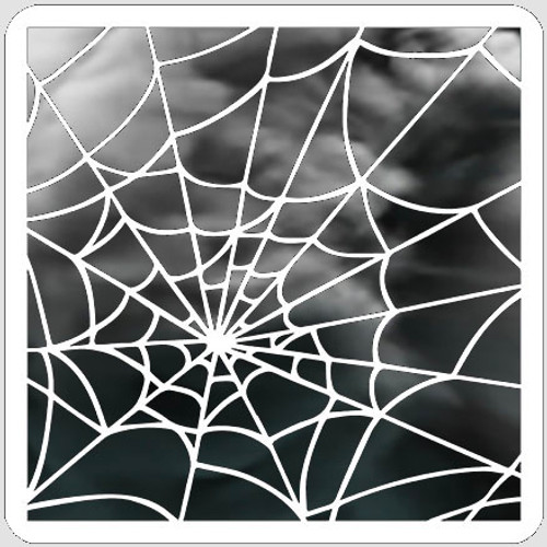 Spooky Web Stencil