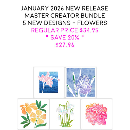 Master Creator Bundle January 2026 Flowers