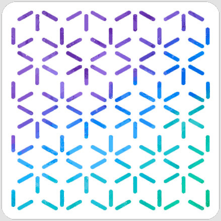 Making Sparkles Stencil