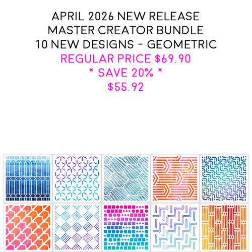 Master Creator Bundle Apri 2026 Geometric 