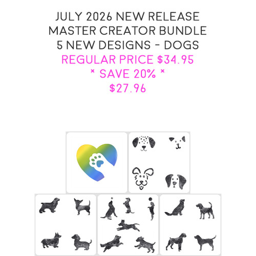 Master Creator Bundle July 2026 Dogs