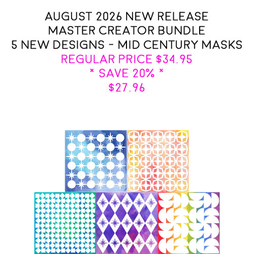 Master Creator Bundle August 2026 Mid Century Masks