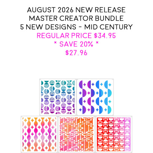 Master Creator Bundle August 2026 Mid Century
