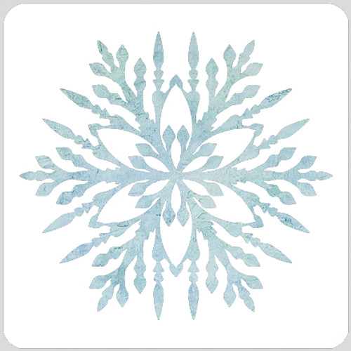 Ooh! Mask Stencil - Snowflake Queen