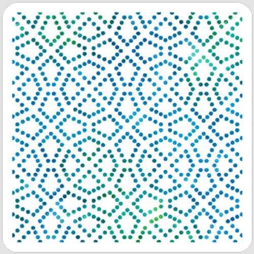 Dot Tile Stencil