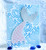 Layered Mermaid Tail Stencil