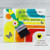 Mid Century Single Rainbow Stencil