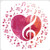 Music Love Stencil