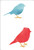 Two Birds Stencil