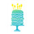 Layered Celebration Cake Stencil