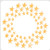 Star Circle Stencil