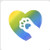 Paw Heart Stencil