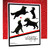 Dogs Playing Stencil