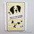 Cute Little Doggy Faces Stencil
