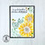 Sunflower Corners Stencil