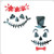 Mr & Mrs Skeleton Stencil